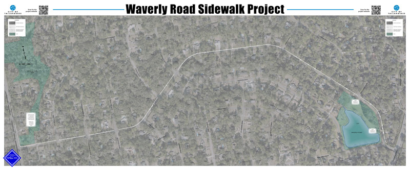 a map of the project area